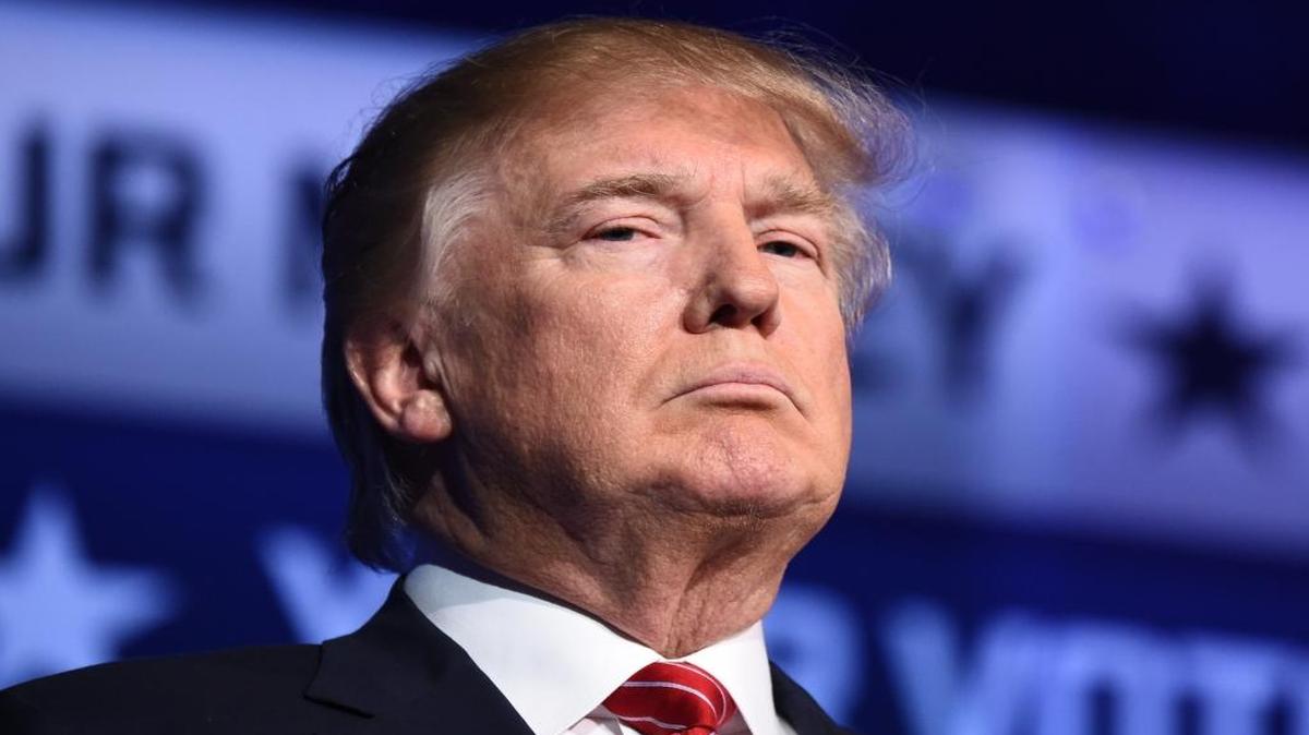 El magnate y candidate republicano Donald Trump, el miécoles durante el tercer debate en Colorado.