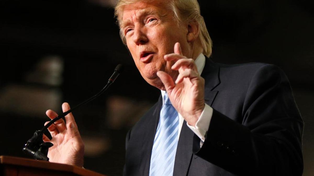 El precandidato Trump sigue liderando los sondeos de los aspirantes conservadores a la Casa Blanca.