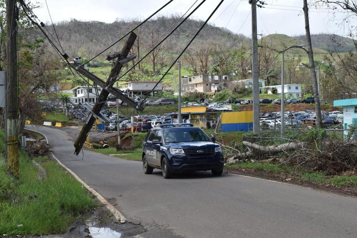 La región central de Puerto Rico fue duramente afectada por el huracán María.