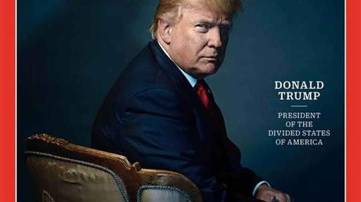 El presidente Donald Trump fue elegido por la revista Time como la Persona del Año en el 2016.