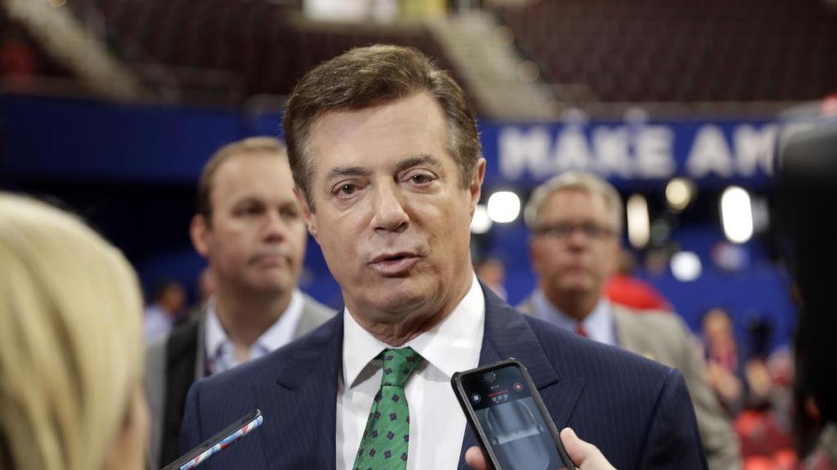 Una foto de Paul Manafort cuando era el jefe de campaña de Donald Trump, el 17 de julio de 2016.