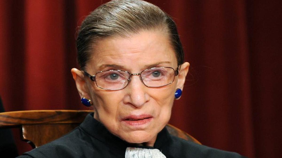 Ruth Bader Ginsburg, una octogenaria jueza del Tribunal Supremo de EEUU que se ha convertido en icono de la cultura pop.