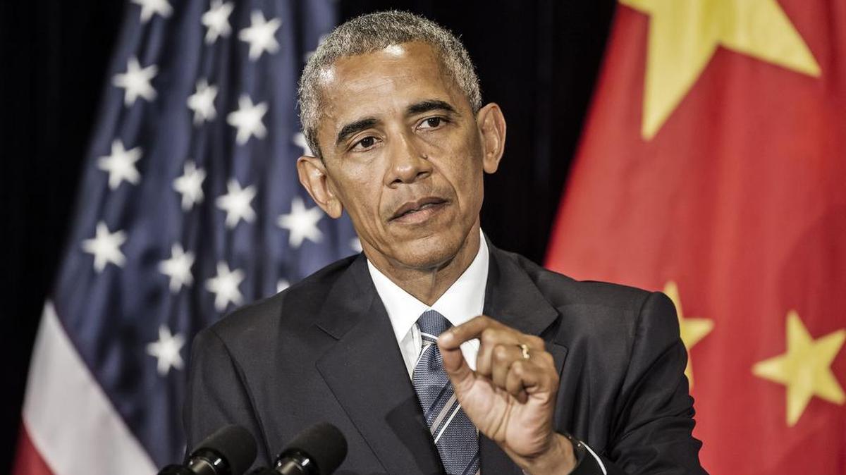 El presidente Barack Obama habla durante una conferencia de prensa en China, el 5 de septiembre de 2016.