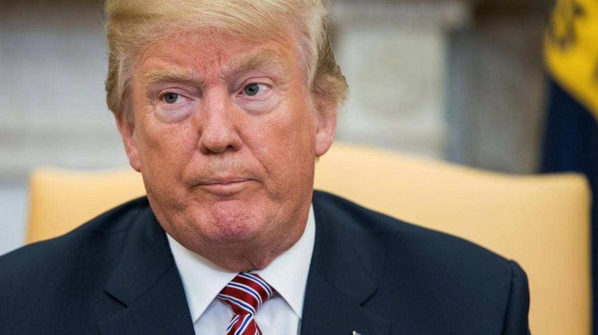 El presidente estadounidense, Donald Trump, en un acto en la Casa Blanca de Washington el 9 de febrero de 2018.