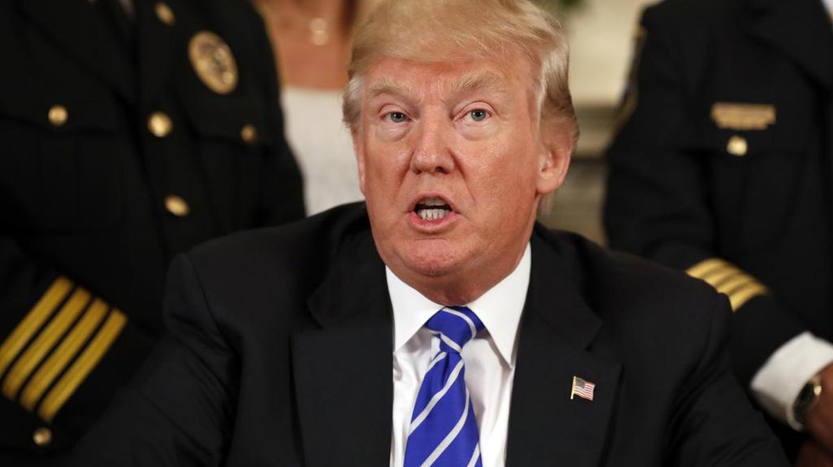 El presidente Donald Trump en la Casa Blanca el 2 de junio de 2017.