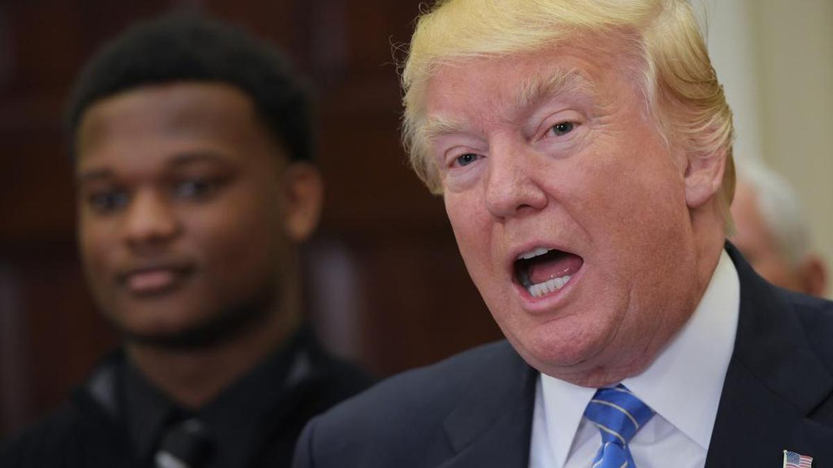 El presidente Donald Trump.
