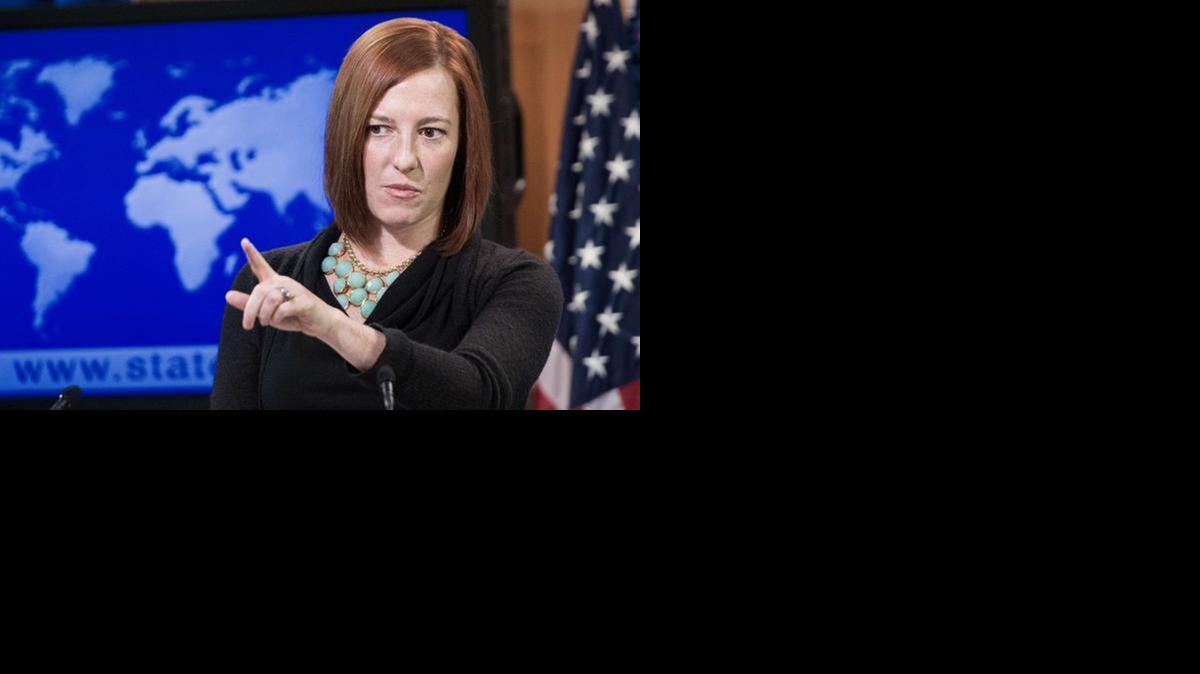 
La portavoz del Departamento de Estado, Jen Psaki.
