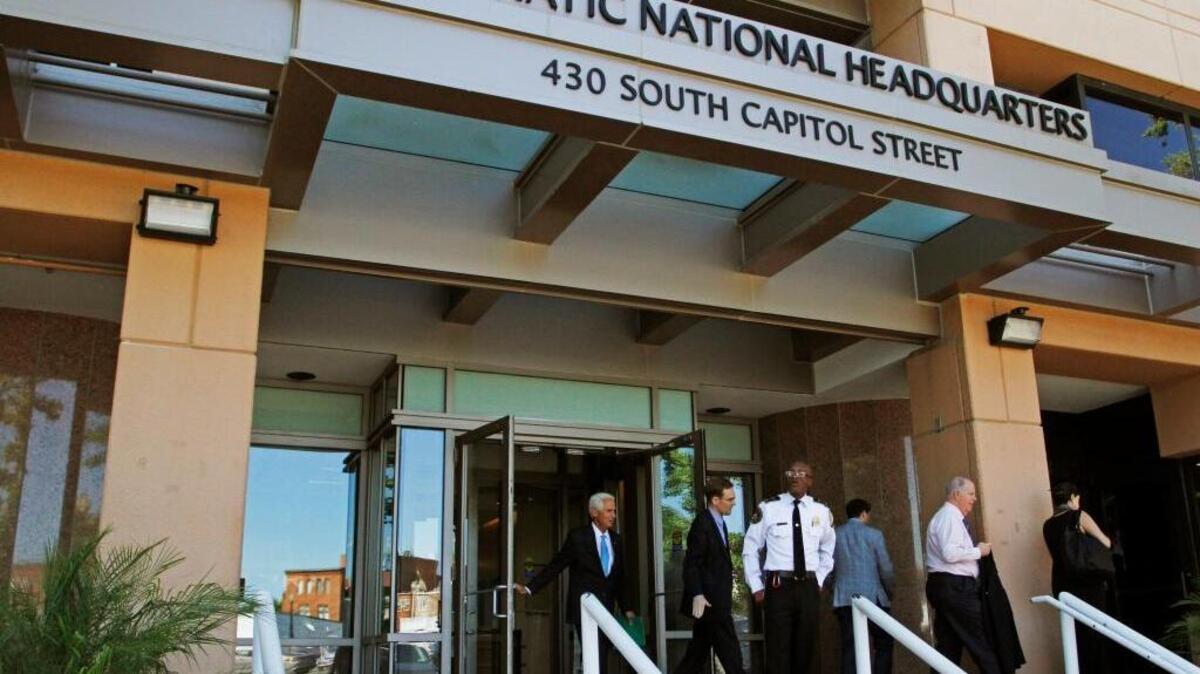 La sede del Comité Nacional Demócrata (DNC) en Washington. Actos de piratería cibernética contra las computadoras de la DNC trazan su huella hasta ‘hackers’ rusos.