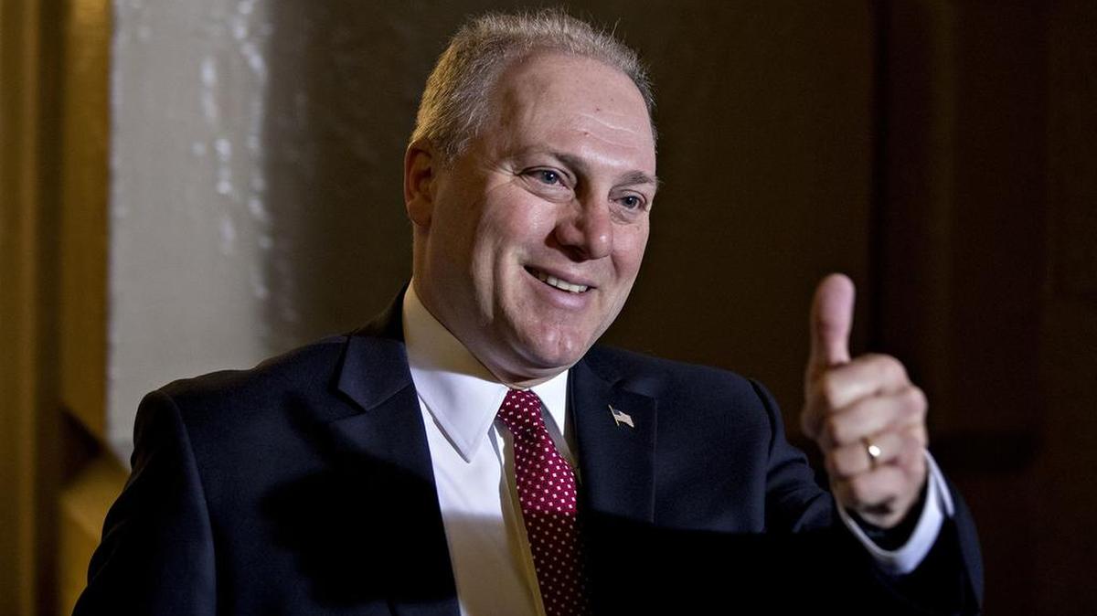Steve Scalise, legislador republicano es un conservador irreductible contrario al aborto, anti-inmigración y feroz defensor del porte de armas de fuego. Imagen de archivo: marzo 2017.