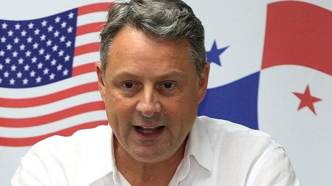 El embajador de Estados Unidos en Panamá, John Feeley.