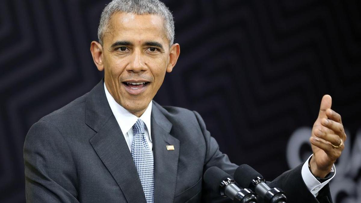 El presidente de Estados Unidos, Barack Obama, ofrece una rueda de prensa al término de la cumbre de líderes del APEC el domingo 20 de noviembre de 2016, en Lima (Perú).