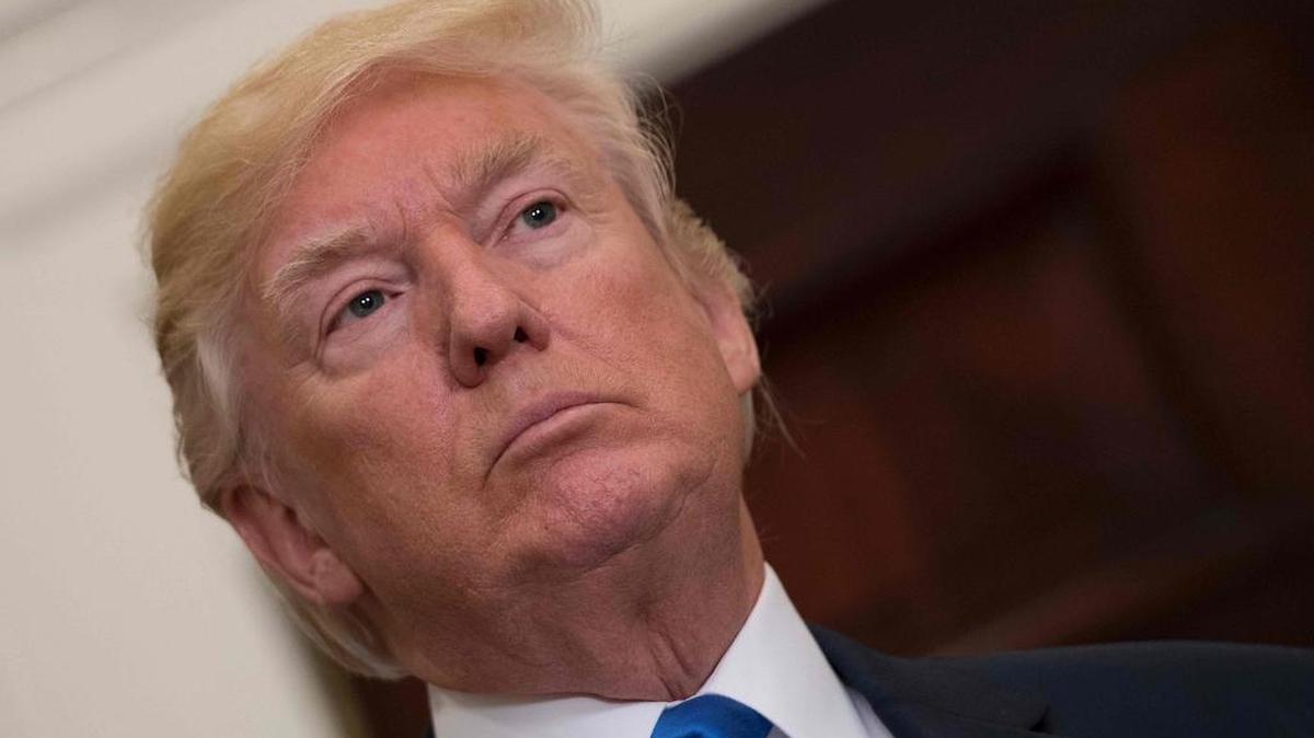 El presidente de Estados Unidos, Donald Trump.