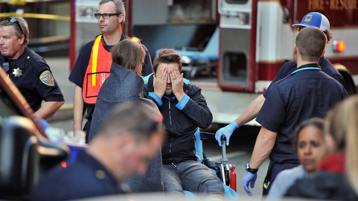 Quince personas fueron trasladadas a varios hospitales, de acuerdo con una fuente del departamento de bomberos de la ciudad, situada al oeste de Estados Unidos.