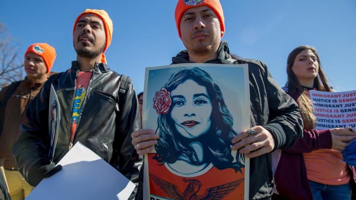 Una marcha en apoyo a los “dreamers” en Washington el 5 de marzo del 2018.