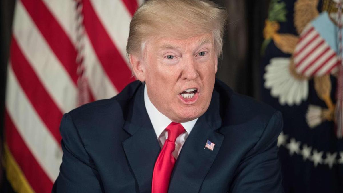 El presidente de Estados Unidos, Donald Trump.