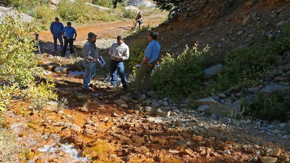 Ambientalistas muestran preocupación por contaminantes en la mina Live Yankee Mine en American Fork Canyon, Utah.