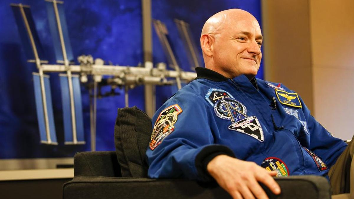 El astronauta Scott Kelly.