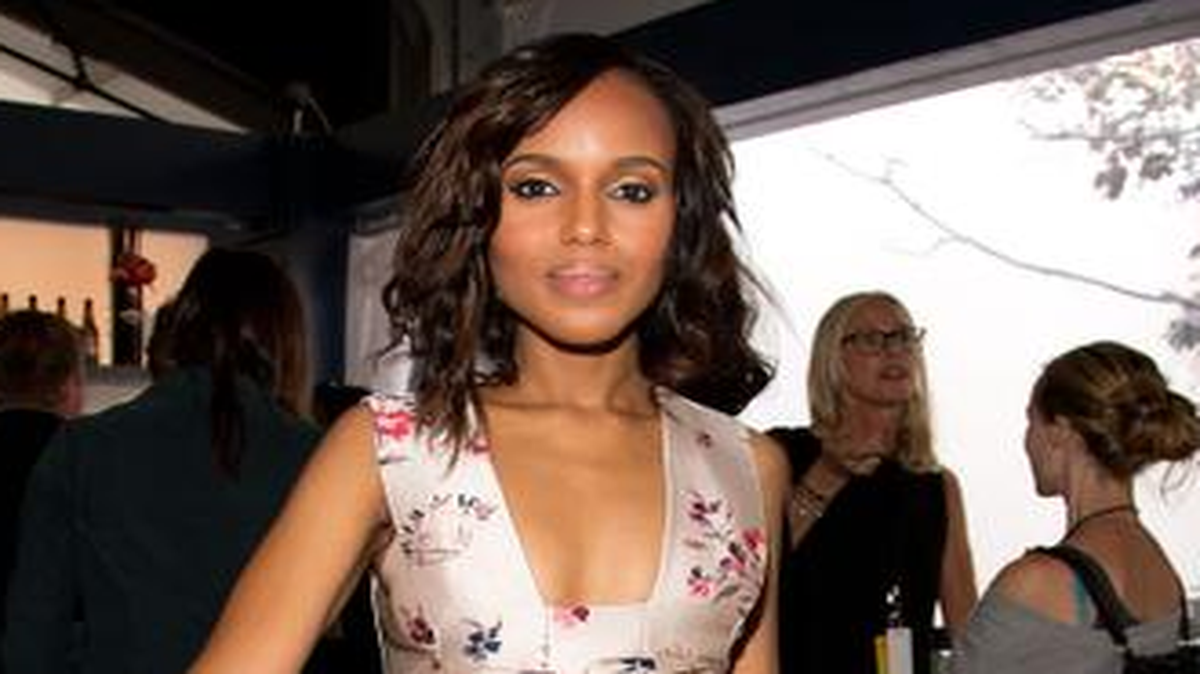 
La actriz Kerry Washington encabeza una campaña contra la violencia doméstica.
