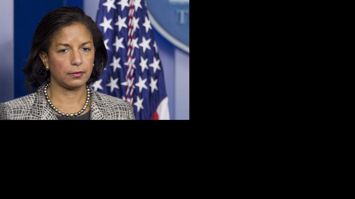 
La asesora de seguridad nacional Susan Rice hizo las declaraciones en el programa Meet the Press.


