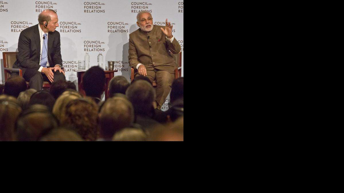 
El premier de la India participa el lunes en un evento en la ciudad de Nueva York.


