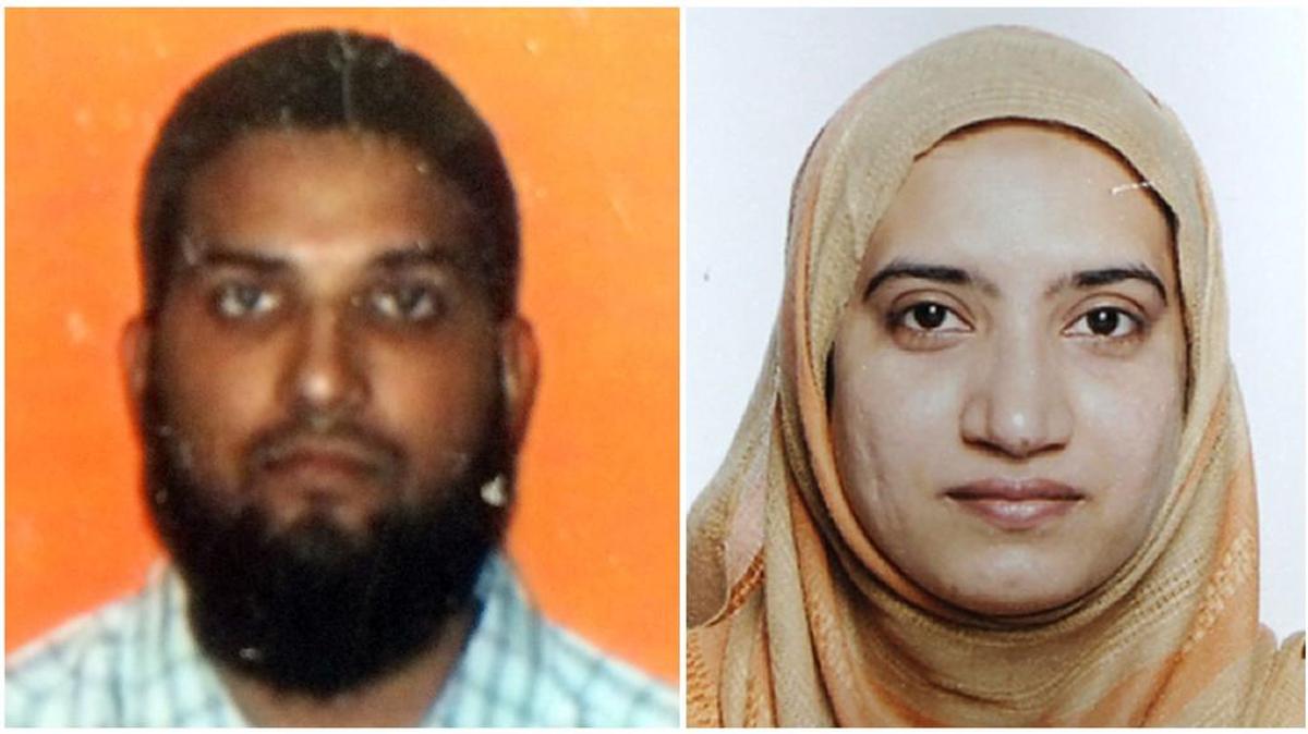 Los dos sospechosos que el 02 de diciembre 2015, realizan un tiroteo masivo en San Bernardino, California.