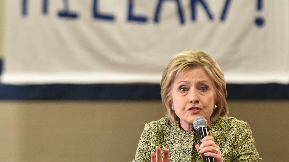 Hillary Clinton.