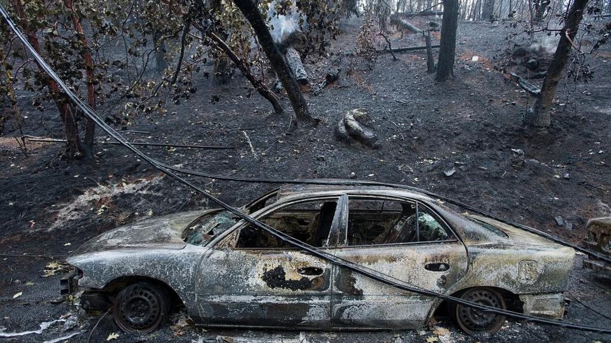 
El incendio en los condados Amador y Calaveras ha quemado 284 kilómetros cuadrados (110 millas cuadradas) y el martes estaba 49% contenido después de destruir 252 casas.
