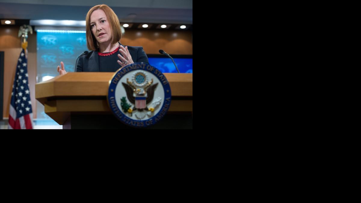 
Jen Psaki, portavoz del Departamento de Estado de EEUU, en una foto el 10 de marzo de 2014. 
