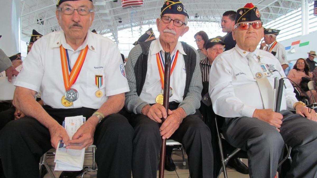 Unos cincuenta puertorriqueños que integraron el regimiento 65 de Infantería, conocidos como los “borinqueneers”, llegaron a Washington para recibir el miércoles la Medalla de Oro del Congreso.