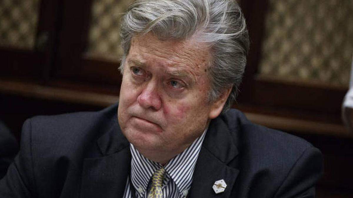 Steve Bannon. Archivo AP