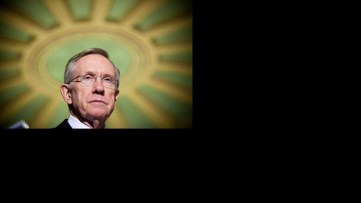 El histórico líder demócrata Harry Reid. 
