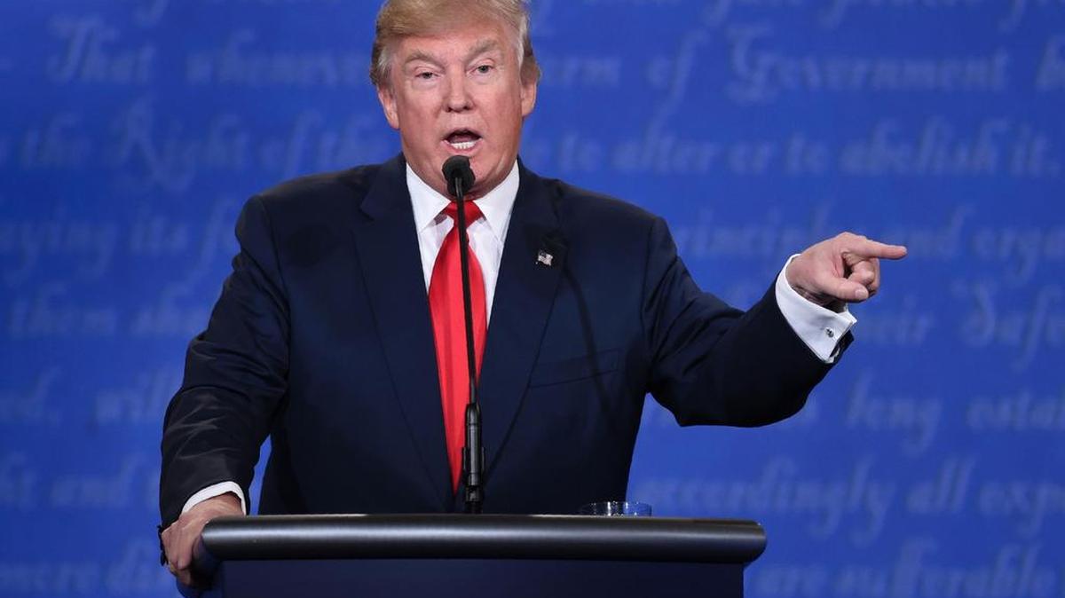 El presidente electo Donald Trump.