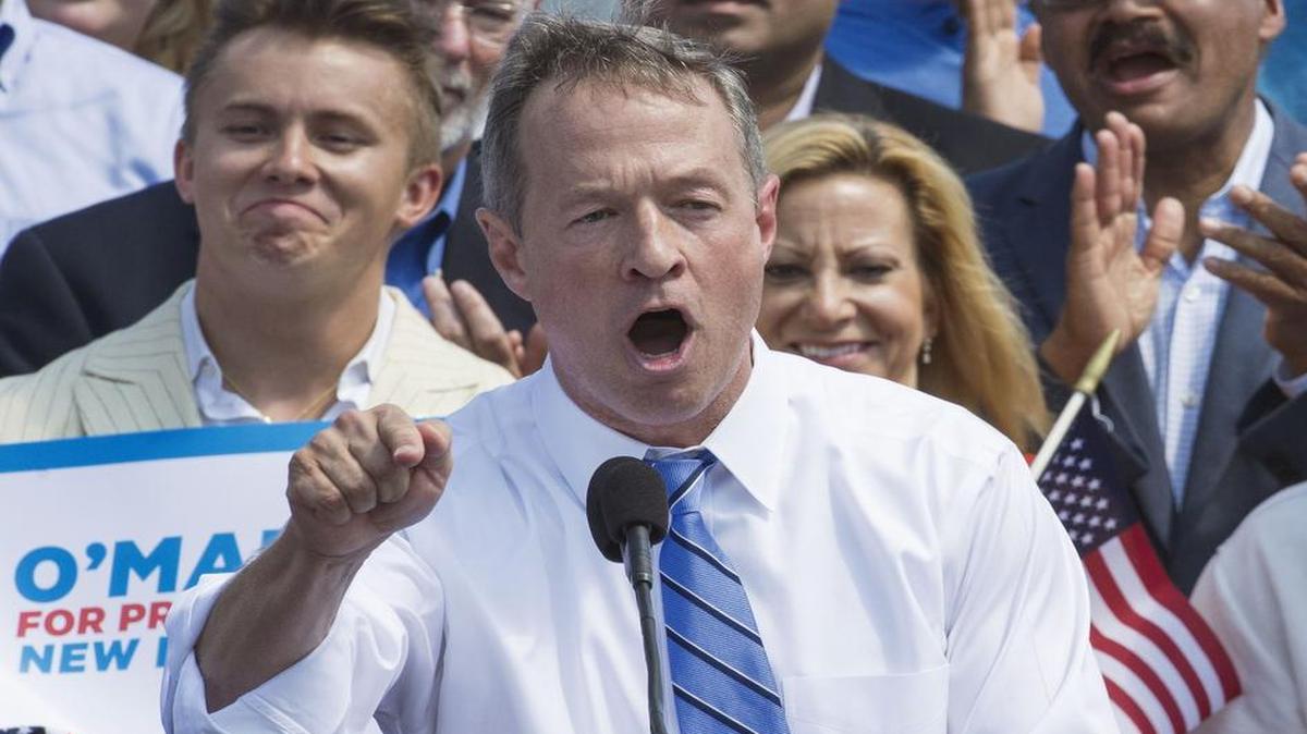 
El exgobernador de Maryland Martin O'Malley.
