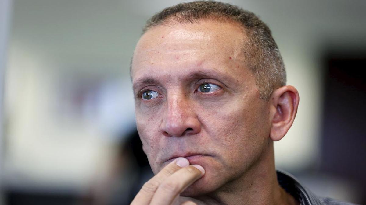 El ex fiscal venezolano Franklin Nieves durante una entrevista en Miami el 29 de octubre del 2015.