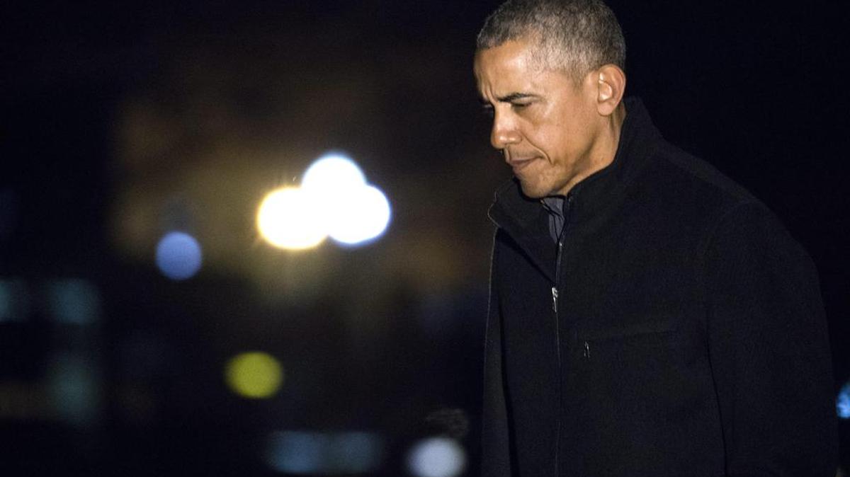 El presidente estadounidense Barack Obama llega a la Casa blanca en una foto de archivo.