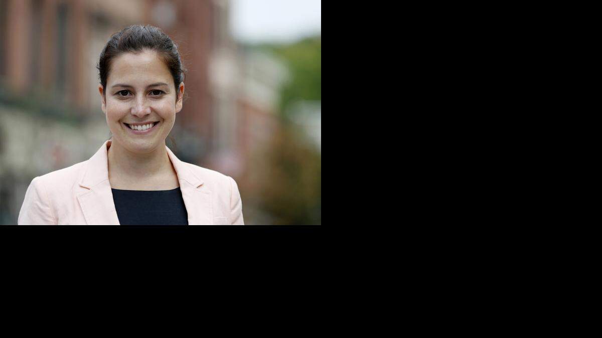
La mujer más joven elegida al Congreso, Elise Stefanik, de 30 años, y representante por Nueva York.
