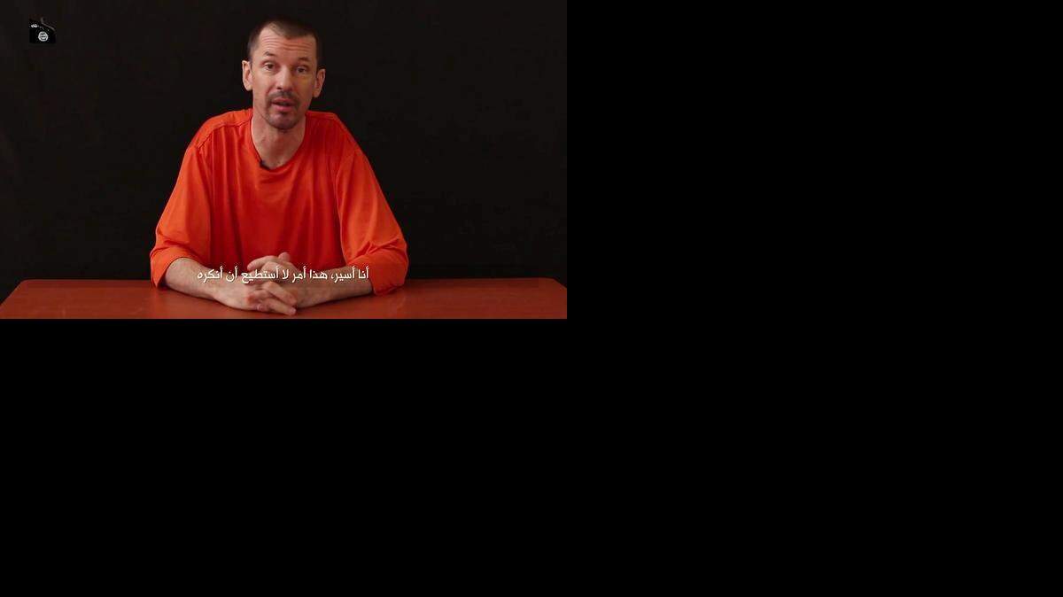 <cutline_leadin>John Cantlie</cutline_leadin>, se dice prisionero y anuncia ‘nuevos episodios’ en los que va a revelar la ‘verdad sobre las motivaciones del EI’.