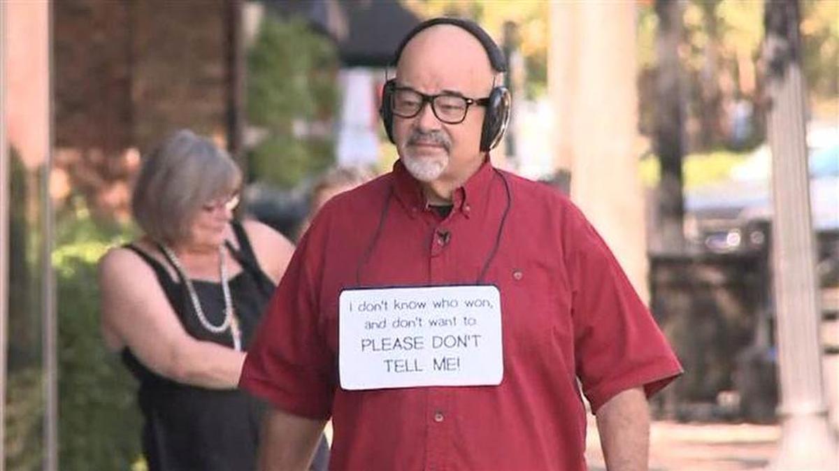 Joe Chandler en una calle de Brunswick, en el estado de Georgia.