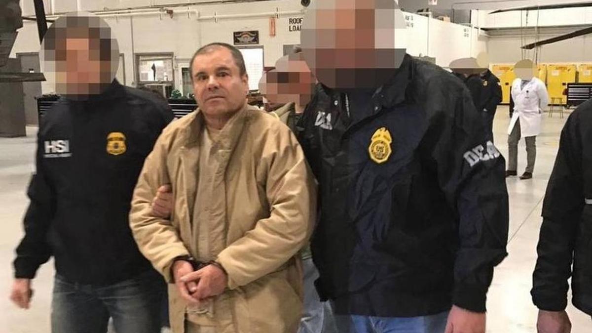 El narcotraficante mexicano Joaquín "El Chapo" Guzmán fue extraditado a Estados Unidos el 19 de enero del 2017