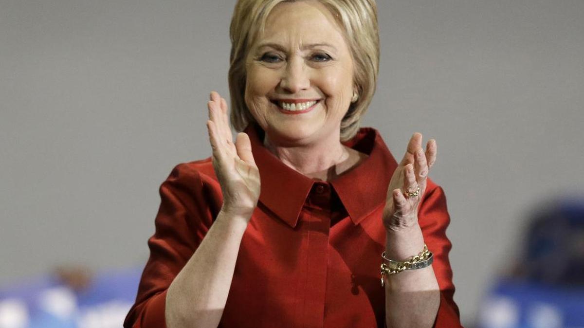 Hillary Clinton en Houston.