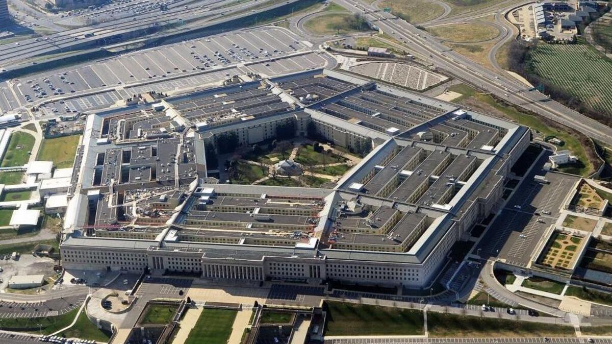 Esta foto de archivo tomada el 26 de de diciembre de , 2011 muestra el edificio del Pentágono en Washington, DC.