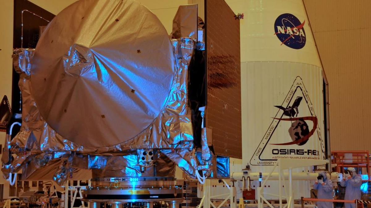 El Osiris-Rex tiene previsto su lanzamiento a bordo de un cohete Atlas 5 el 8 de septiembre de 2016 en su misión al asteroide Bennu.