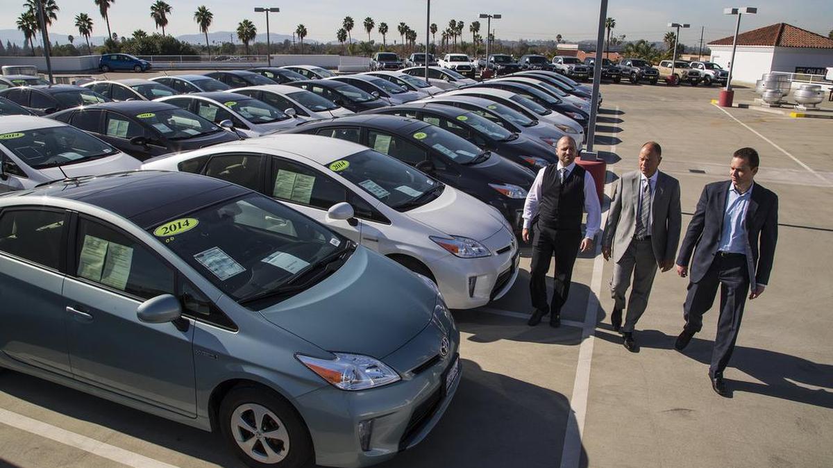 Vista del concesionario de autos Claremont Toyota en California, el 12 de enero del 2018.