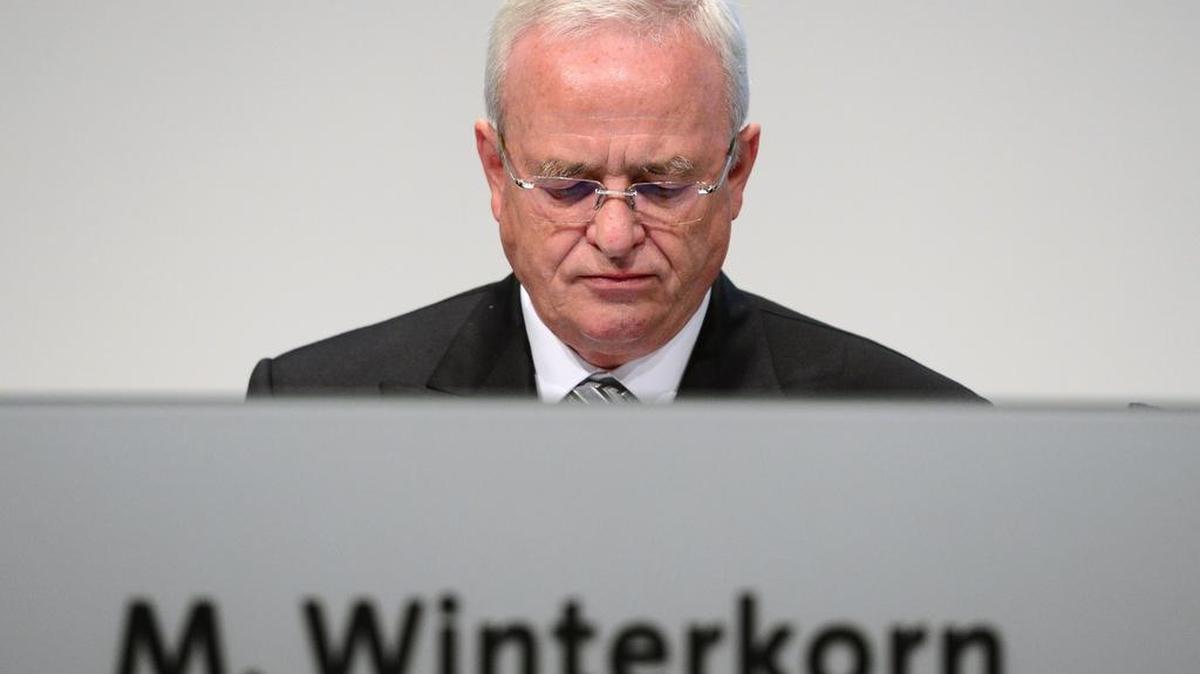 
Martin Winterkorn, presidente de Volkswagen, durante la reunión anual de accionistas el 5 de mayo en Hanover, Alemania.
