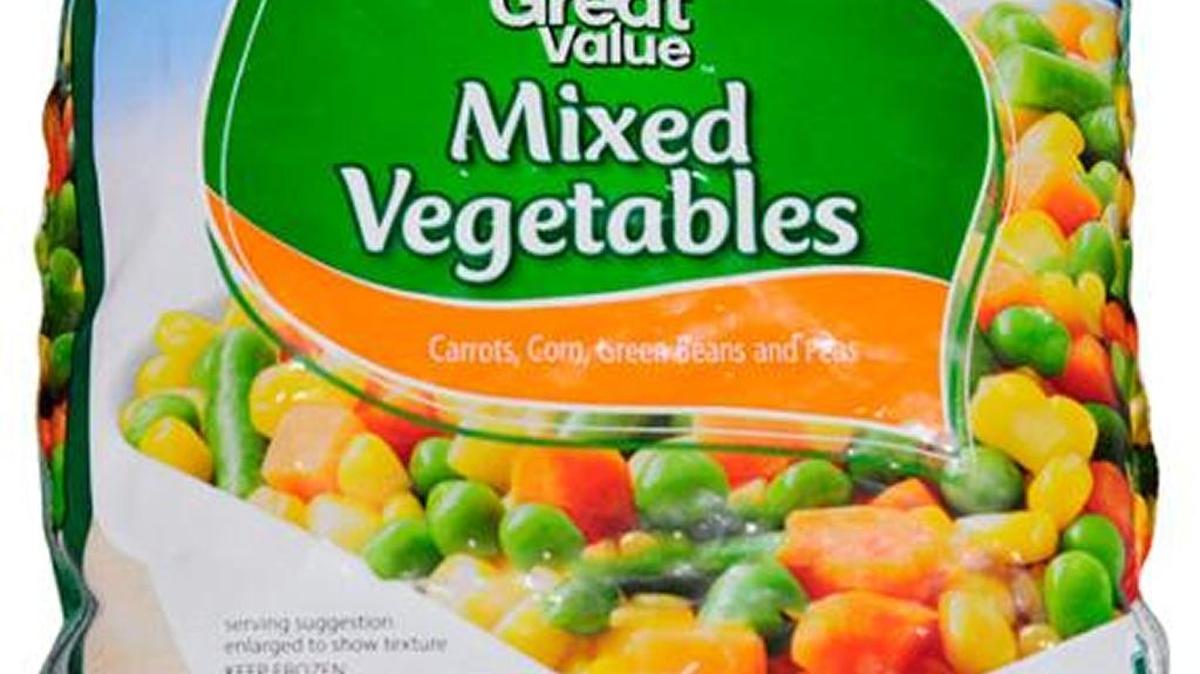 La National Frozen Foods Corporation está retirando voluntariamente una cantidad limitada de guisantes congelados y vegetales mixtos congelados