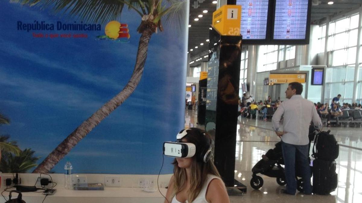 Con Newlink Immerse, que se lanzó junto con el Ministerio de Turismo de República Dominicana, se llevó “virtualmente” a cientos de turistas potenciales en los aeropuertos internacionales de Bogotá, Sao Paulo y Buenos Aires a un recorrido por el país caribeño.