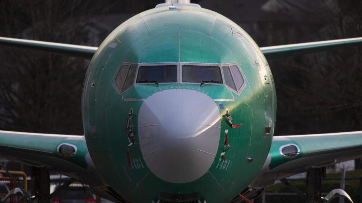 Un avión modelo B-737 Max 8 es ensamblado en la planta de la compañía en Renton, Washington en marzo pasado.