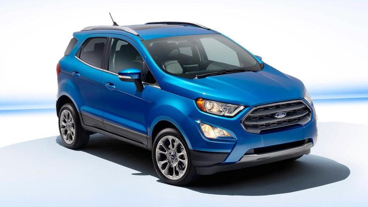El Ford EcoSoort, un modelo destinado a competir en un segmento exigente.