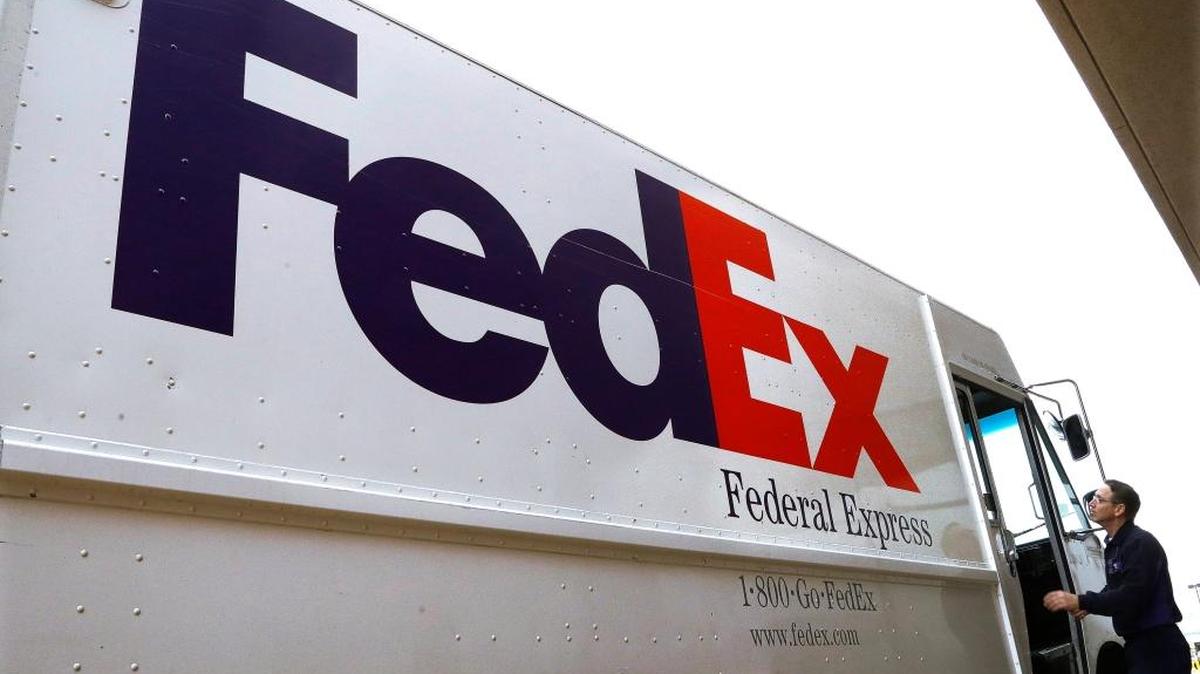 FedEx truck