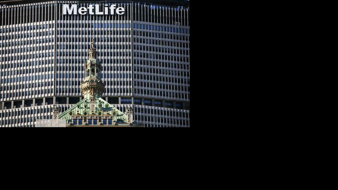 
El edificio donde se encuentra la sede de la aseguradora MetLife en Nueva York en abril del 2009.
